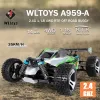 A959-A 2,4G czterokołowe napęd w terenie Racing Racing Szybkie symulacje zdalnego sterowania samochodem dla zabawek Dziewczyny