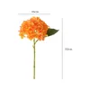 Decoratieve bloemen Simulatie Latex Hortensia Takken Bruiloft Nepbloem Real Touch Kunstmatige Hortensia's Tuindecoratie