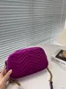 2023 Designer-Marmont Velvet Çanta Çanta Kadın Omuz Çantası Tasarımcı Çanta Çantaları Zincir Moda Crossbody Bag