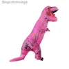 زي موضوع 2023 T-Rex Dinosaur IATable تعال PURIM HALOWEEN COSPLAY COSPLAY SUITS MASS CARONIM