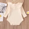 Kleidungssets für geborene Säuglingsbabys, Strampler, Bebe-Körperanzug, 0 2 Jahre, 2023, Sommer, Herbst, Süßigkeiten-Rüschen-Outfits 231012