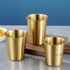 Rostfritt stål öl kopp kaffe kall dryck tumblers mjölk cola tumbler bar party vin koppar dekoration mugg kök dryck th1116