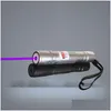 Laserpointers Meest Powerf 5000M 532Nm 10 Mile Sos Lazer Militaire zaklamp Groen Rood Blauw Violet Laserpointers Pen Lichtstraal Hunti Otxnv