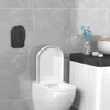 Scatole portaoggetti Porta fazzoletti da parete a parete Scatola trasparente multifunzionale Contenitore adesivo Gancio Design Accessori da bagno