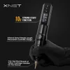 طموح آلة الوشم XNET Professional Wireless Tattoo Machine Pen مع عرض LED رقمي محرك محمول للفنون الرقمية للفن 231013