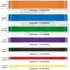저항 밴드 체육관 장비 탄성 피트니스 스포츠 운동 가정 보디 빌딩 고무 리그 휴대용 바디 빌딩 231012
