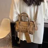 Corpo cruz simples e saco 2023 primavera nova moda rebite bolsa de ombro personalizado crossbody bagstylishhandbagsstore