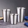 Rostfritt stål öl kopp kaffe kall dryck tumblers mjölk cola tumbler bar party vin koppar dekoration mugg kök dryck th1116