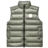 Mäns västar 2024 crofton hoody canada coat mens gilet vit anka ner jacka mode casual vinter kropp varmare kvinnor väst ladys gilets varm utkläder xs-xxl