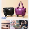 Storage Bags XL Luggage With Wheels Expandable Portable Large Capacity Shopping Bag Travel Business Universal Suitcase