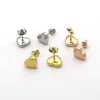 Earings Stud Luxury örhängen designer örhängen diamantörhängen hjärtformade örhängen stål örhängen toppkvalitet kvinnor engagemang örhängen549654