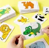 Quebra-cabeças para bebês, brinquedos para crianças, animais, caminhão de frutas, cartas gráficas, jogos montessori, brinquedos para crianças de 1, 2, 3 anos, meninos e meninas