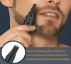 Penna per barba Matita per barbiere Strumento per sopracciglia per lo styling dei capelli per il viso Riparazione di baffi Strumenti per colorare baffi impermeabili Matite per barba3839347