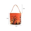 Other Festive & Party Supplies Halloween Candy Bucket With Led Light Basket Trick Or Treat Bags Reusable Tote Bag Pumpkin Gift Baskets Dhq7V