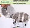 Juicers Cold Press Slow Juicer FilterFree Compact Machine Fruit Vegetable Juice Extractor Reversing Function Easy Clea