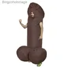 Tema kostym penis iatable kommer för vuxen sexig kuk jumpsuit rolig klänning disfraz semester paty halloween anime cosplay supl231011