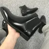 Bottes Classcis homme bottes Chelsea noir décontracté sans lacet bottes courtes Vintage en cuir Cowboy bottines 231012