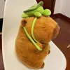 Peluş Bebekler Capybara Kaplumbağa Sırt Çantası Simülasyonu Capibara Anime Fluffty Bebek Sevimli Dolgulu Hayvanlar Xmas Hediye Çocuk Oyuncakları 231013