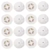 Decorações de Natal 20 Pcs Base de Árvore Branco Fornecimento Xmas Artesanato Suprimentos Decorar Bases Resina DIY Ferramenta Mini Acessório