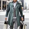 Men's Jackets Flannel Autumn Shirts Mens Lined Winter Digital 3d Plaid Lightweight Coat Printed Woolen Jacket Rain Lapel Men