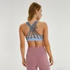 Yoga-outfit sportbeha's voor dames Comfortabele beha met verwijderbare pads Running Crossback Tops Activewear Trainingskleding