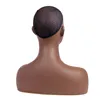 USA Warehouse Free ship 2PCS/LOT black female PVC hair mannequin stand on sale mannequin head factory for wig display