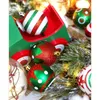 Christmas Decorations 30 Pcs Christmas Ball Ornaments Red Green And White Hanging Christmas Ball Ornaments Decorations 6Cm For Xmas Tree 231012