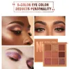 Палитра теней для век для век для век 9 Kleuren Matte Oogschaduw блеск oogschaduw makeup naakt сделает Set corea cosmetica 231012