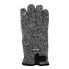 BRUCERIVER MENS Ullstickade handskar med varma thinsulerade fleecefoder och slitstarkt läderpalm CJ191225213B