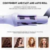 Curling Irons 32mm Full Automatic Hair Curler Forming på 10 sekunder Anion Electric Rotation Without Damage Scald Proof Styling Appliances 231013