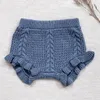 Shorts Baby Boy Girl Knit Tassel Autumn Children Barn Pojkar Girls PP Spring Bloomer Clothing