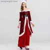 Theme Costume M-6XL Christmas Comes for Couples Santa Claus Comes Cos Christmas Clothing Dress Women Set T231013