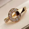 Designer-Ring, modische Herz-Ringe für Frauen, Original-Designer-Mode-Ring, hochwertige Marke, klassischer Stil, Gold-Designer, Jewerly268A