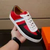 Luksusowe męskie designerskie buty Casual Low Tops Sneakers oryginalne skórzane sportowe skate koronkowe marki trenerzy