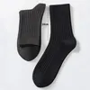 Men's Socks 10 Pairs/Pack Men Screw Cotton High Quality Set Casual Four Seasons Dress For Business Mid Tube Gift