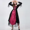 Cosplay Halloween Cosplay Vampire Queen Dress Medieval Vintage Costume