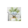 Fleurs décoratives 34 cm de hauteur fleur de soie hortensia bouquet artificiel pour la décoration de mariage à la maison fourniture de fête de mariage intérieure Dhinc