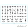 Tattoo Books Airbrush Tattoo Temporary Stencils Animal Patterns Henna Tattoo Stencil Kit For Face Body Paint Art Tattoo Stencils stickers 231012