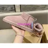 Hot AUS classical Short women snow boots keep warm boot man womens Plush casual shoes Antelope Reindeer Brown Free transshipment Mini Boots UGGsity slippers 902essG