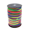 Klättringslep 100 meter Yougle Colorful Rainbow Cord Parachute Paracord Tie Dye Style Type III 7 Strand 550 Fantastisk för hundfisk 231012