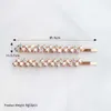 Hårnål Kvinnlig koreanska enkla lugg sidoklipp ins net Red Girl Broken Hair Line Clip Hair Accessories Color Rhinestone Hairpin