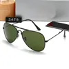 Luxury Folding Aviator Sunglasses Men Women rays Glass lens Designer bans Sunglasses Goggle Eyewear Brand Eyeglasses metal frame Sun Glasses with Box 3479