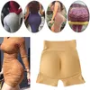 Cintura Tummy Shaper Mujeres Sexy Alto Cuerpo Butt Lifter Acolchado Hip Enhancer Shapewear Control Bragas Fake Ass Shorts 231012