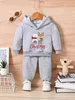 Ensembles de vêtements de Noël pour bébés garçons nés automne mode imprimé bonhomme de neige cerf haut à manches pour pantalons tenue pour tout-petits 0 36 m 231012