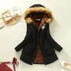 Frauen Jacke Herbst Winter Baumwolle Schlank Warme Wattierte Kapuze Parkas Casual Mid Mäntel Emboridery Weibliche Dicken Outwear Mantel 231012