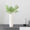 Fleurs décoratives 1 branche de saule artificiel, ne se décolore pas, 5 fourchettes, faux panier de fleurs en osier, accessoires Dhigs