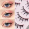 False Eyelashes Manga Lash Makeup Lashes Wispy Mink Cosmetics Korean Style Cosplay Soft Natural 231012