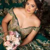 Green Quinceanera Dresses 2024 Gold Lace Appliques Mexican Ball Gown Prom Party Dress Vestidos Butantes 15 anos