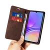 S24 Anti-theft Brush Wallet Cases For Samsung S23 FE A15 A05S A05 M14 A54 A34 A24 A14 A04E A73 A53 A33 S22 Ultra PU Leather Suck Magnet Closure Card Holder Flip Cover Pouch