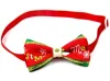 Nieuwe Pet Puppy Cat Dog Kerstboom Sneeuwvlokken Snow Tie ketting kraag bowknot stropdas verzorging voor huisdierleverancierdecoratie kostuumgroothandel